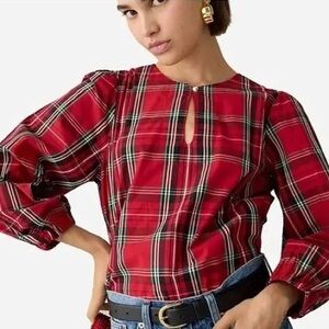 J. Crew Plaid Shirt Sz S